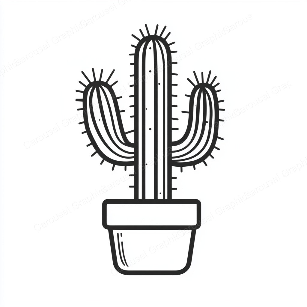 Cactus Vector Graphic preview