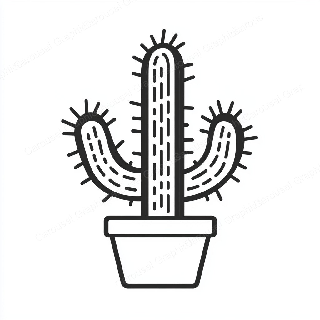 Cactus Vector Graphic preview