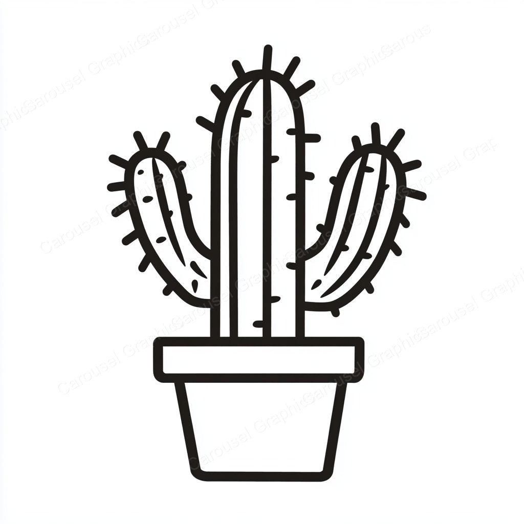 Cactus Vector Graphic preview