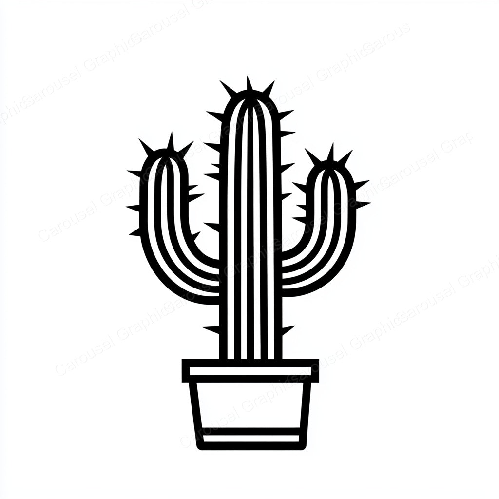 Cactus Vector Graphic preview