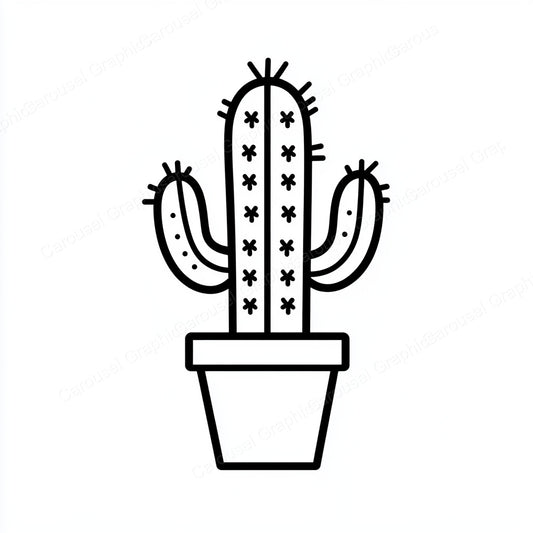 Cactus Vector Graphic preview