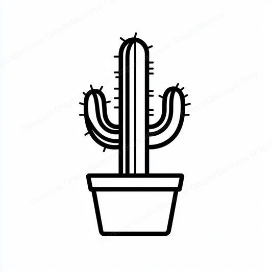 Cactus Vector Graphic preview