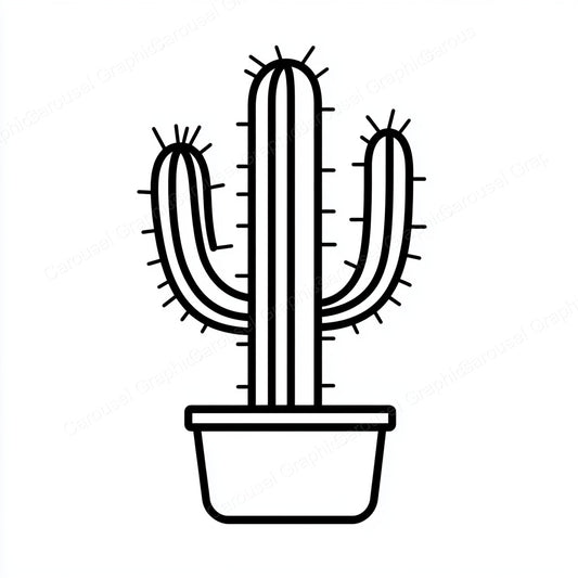 Cactus Vector Graphic preview