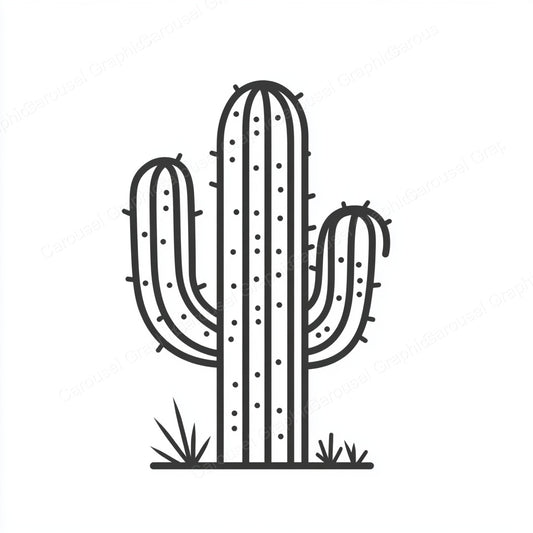 Cactus Vector Graphic preview
