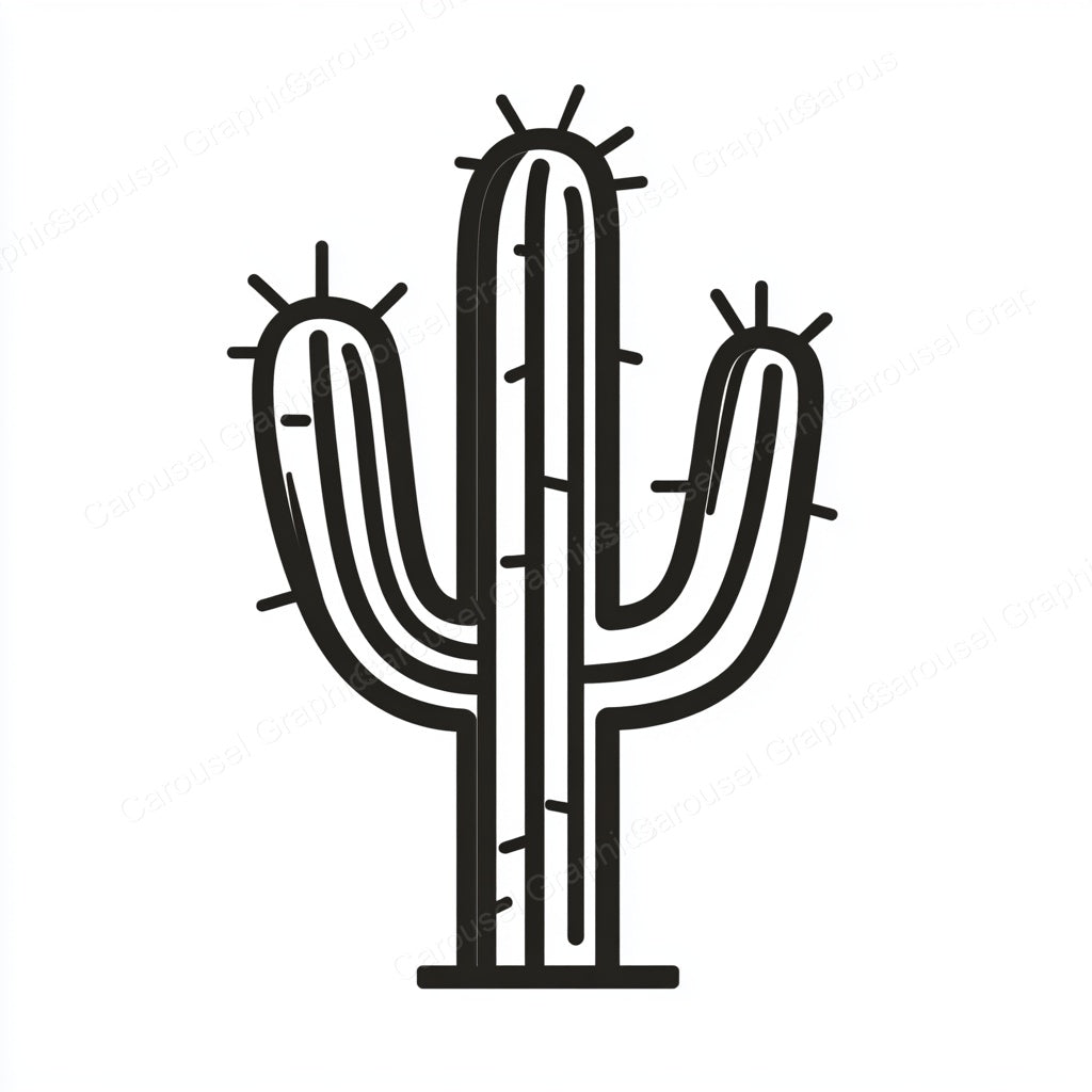 Cactus Vector Graphic preview