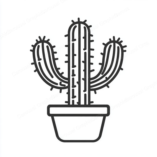 Cactus Vector Graphic preview