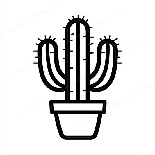 Cactus Vector Graphic preview