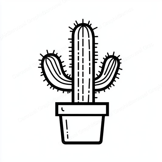 Cactus Vector Graphic preview