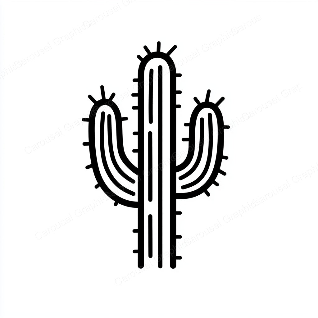 Cactus Vector Graphic preview