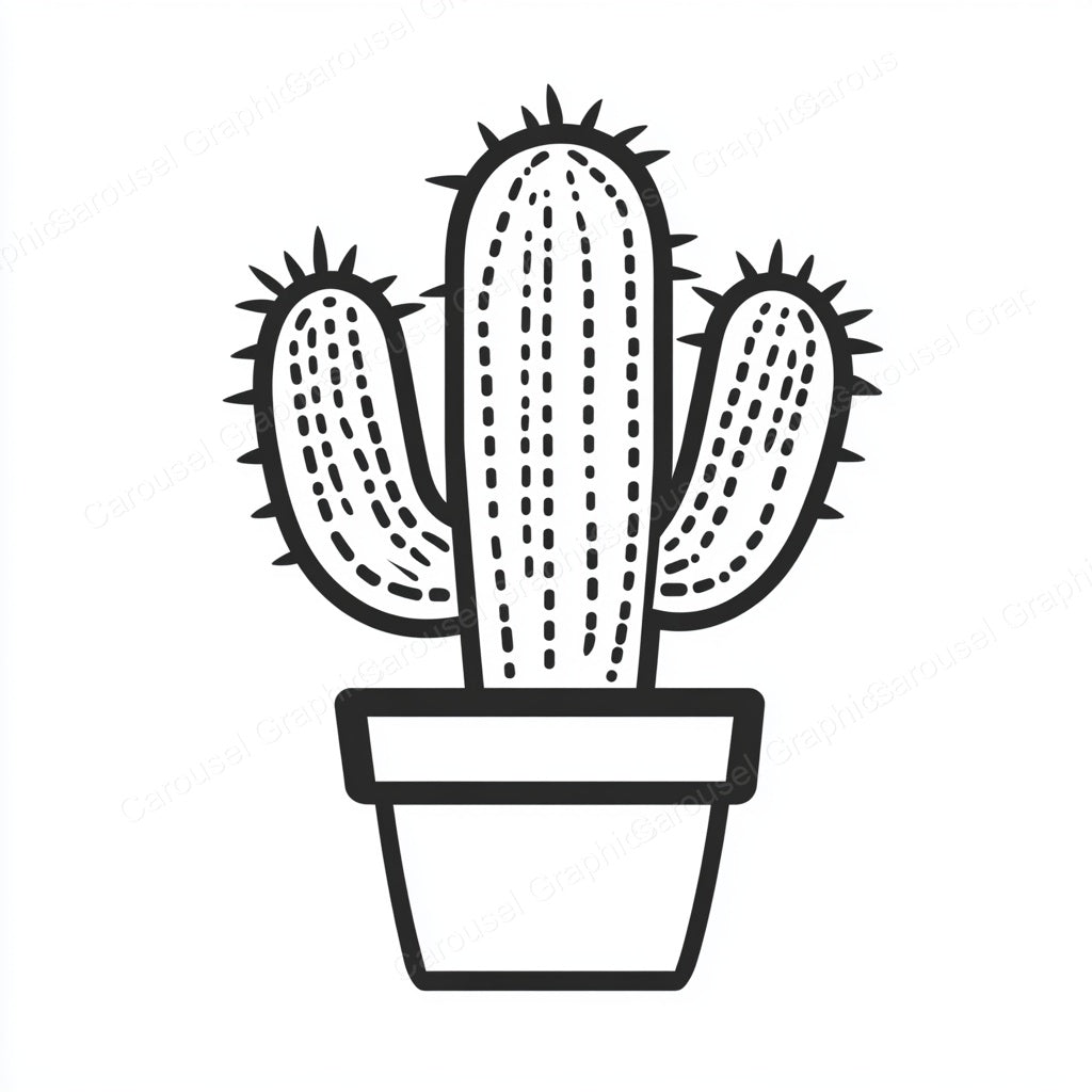 Cactus Vector Graphic preview