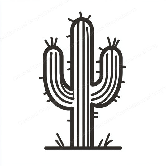 Cactus Vector Graphic preview