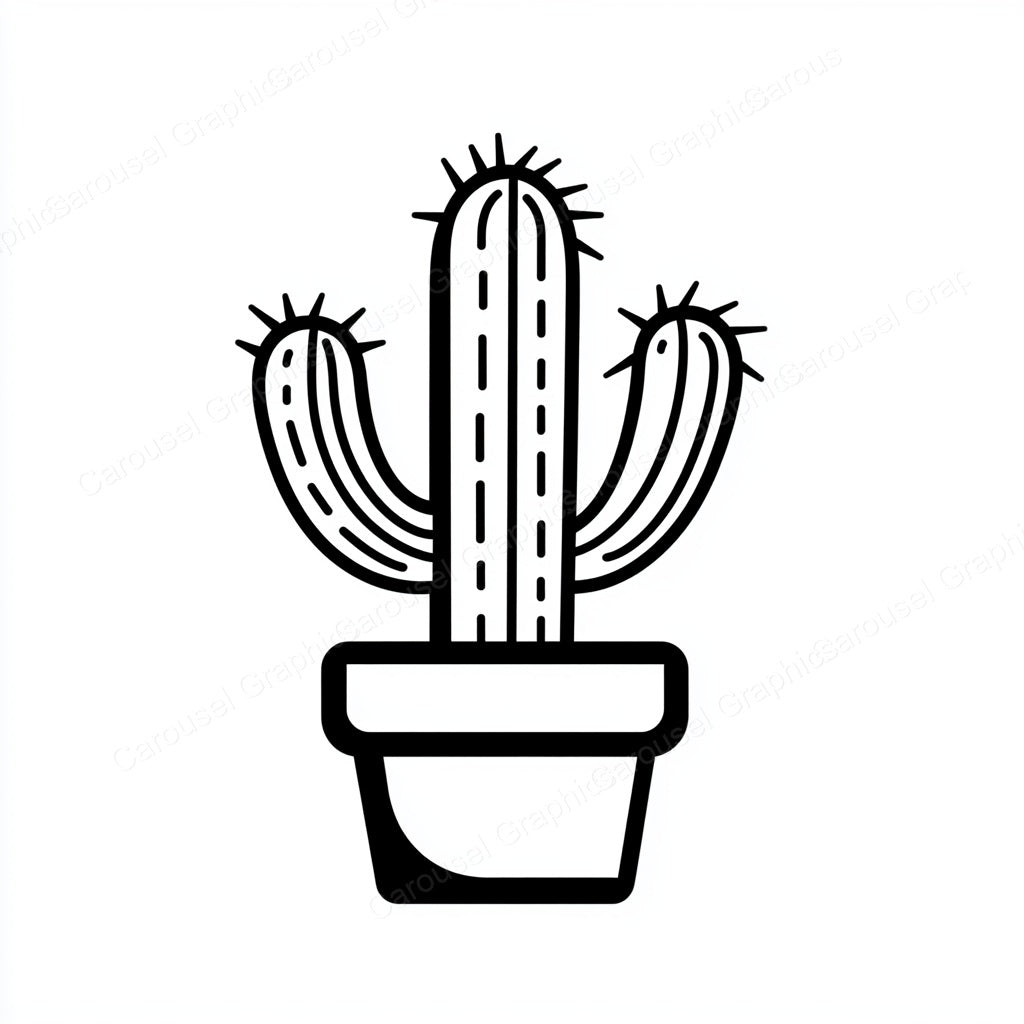Cactus Vector Graphic preview