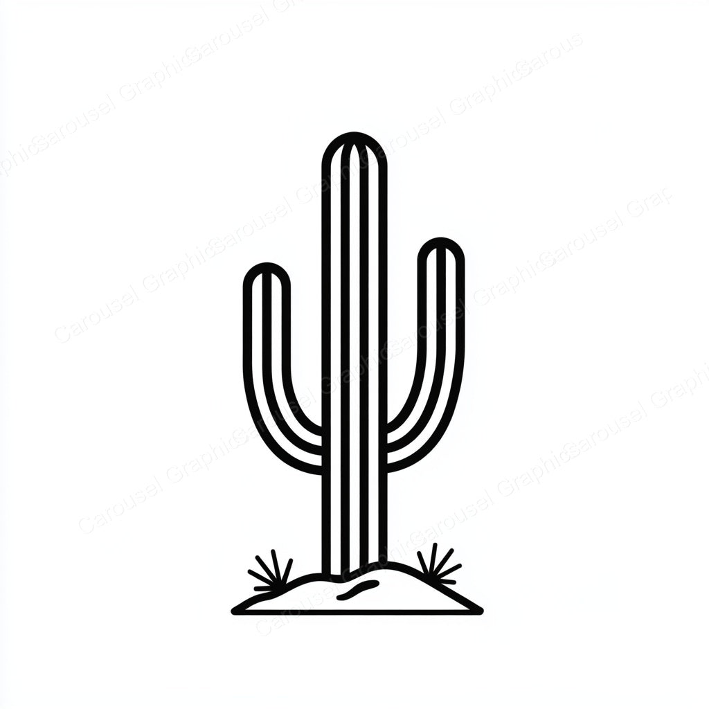 Cactus Vector Graphic preview