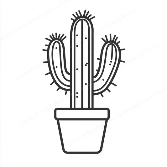 Cactus Vector Graphic preview