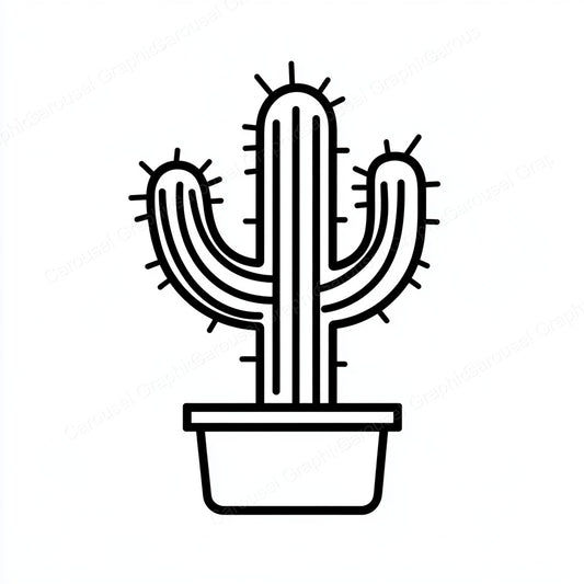 Cactus Vector Graphic preview