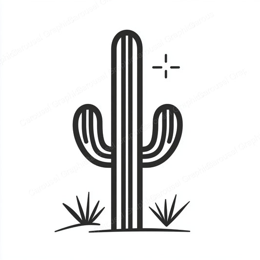 Cactus Vector Graphic preview