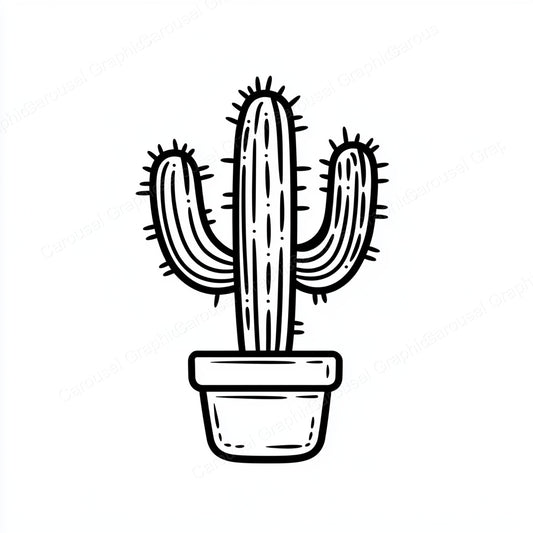 Cactus Vector Graphic preview