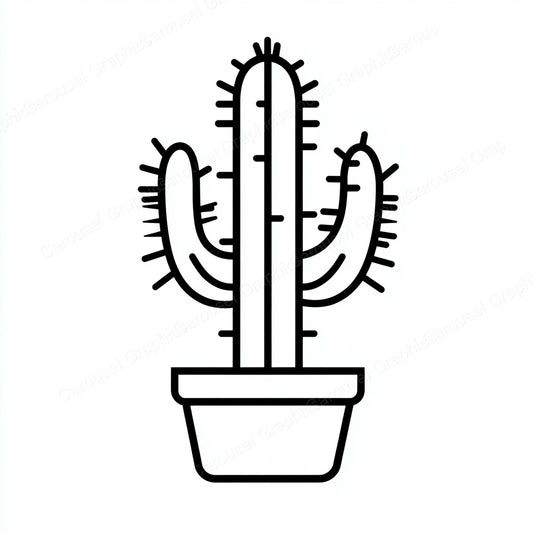 Cactus Vector Graphic preview