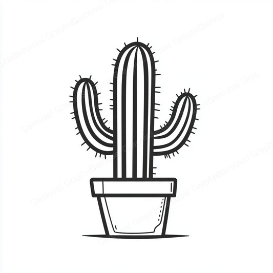 Cactus Vector Graphic preview