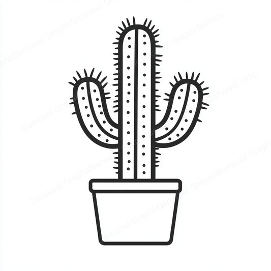 Cactus Vector Graphic preview