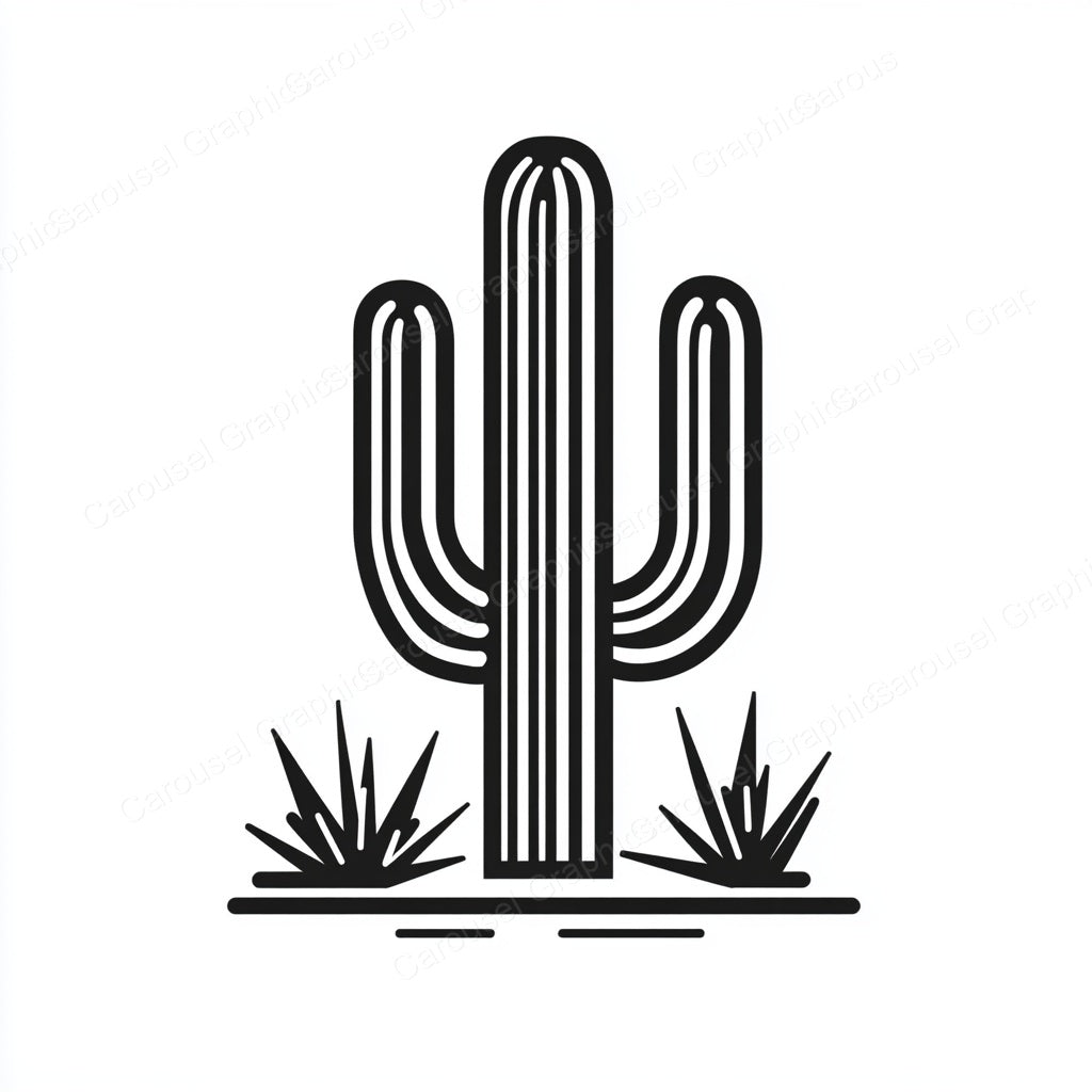 Cactus Vector Graphic preview