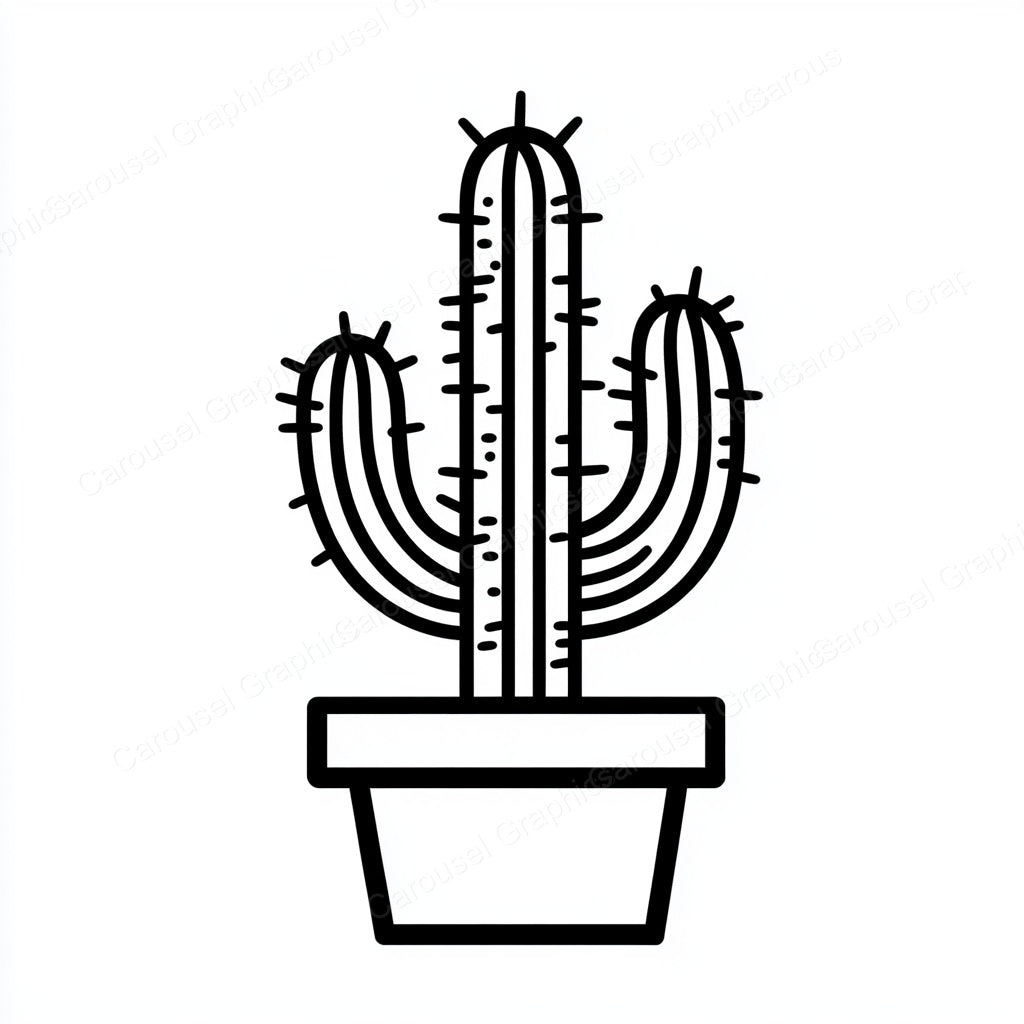 Cactus Vector Graphic preview