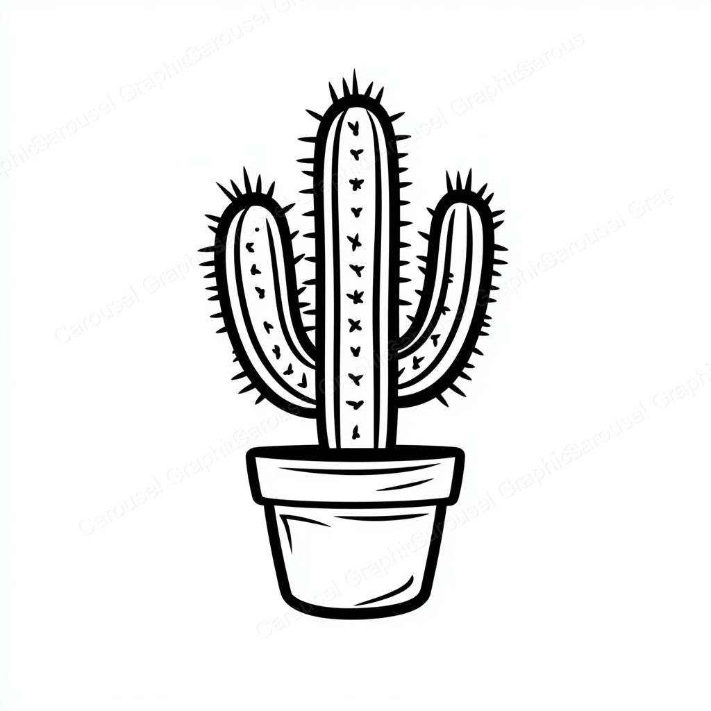 Cactus Vector Graphic preview