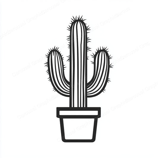 Cactus Vector Graphic preview