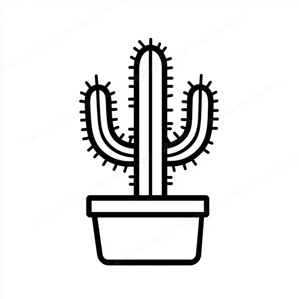 Cactus Vector Graphic preview
