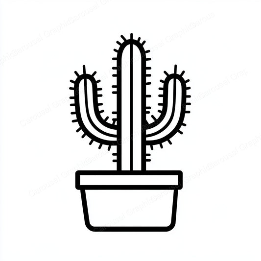 Cactus Vector Graphic preview