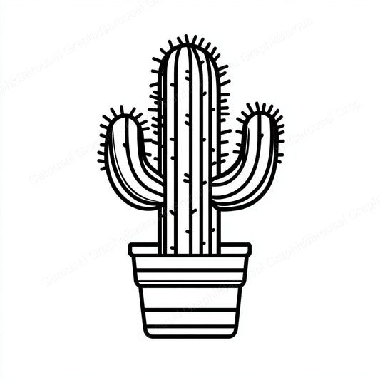 Cactus Vector Graphic preview