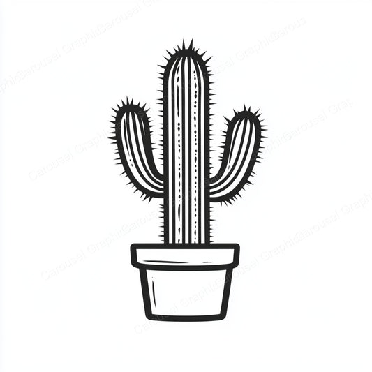 Cactus Vector Graphic preview