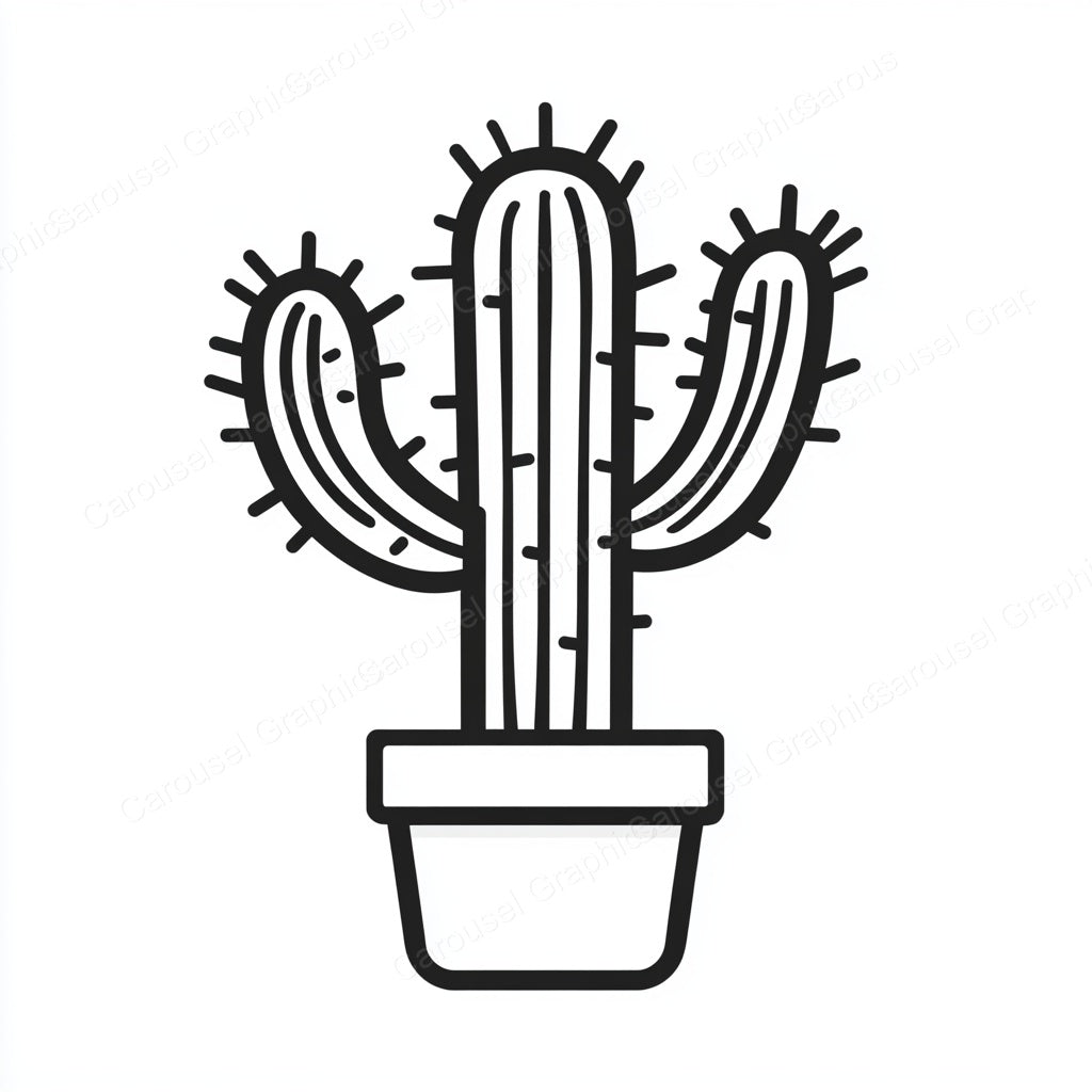 Cactus Vector Graphic preview