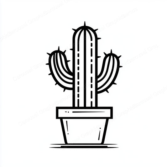 Cactus Vector Graphic preview