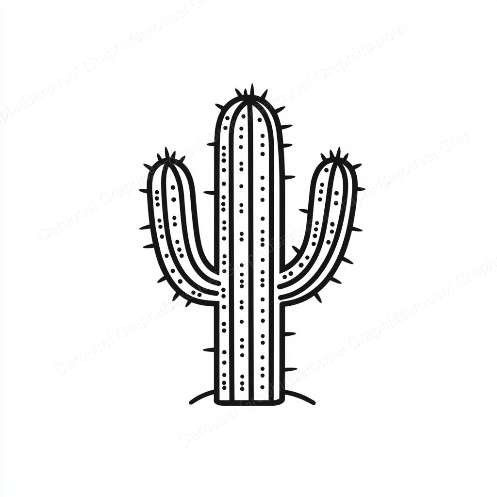 Cactus Vector Graphic preview