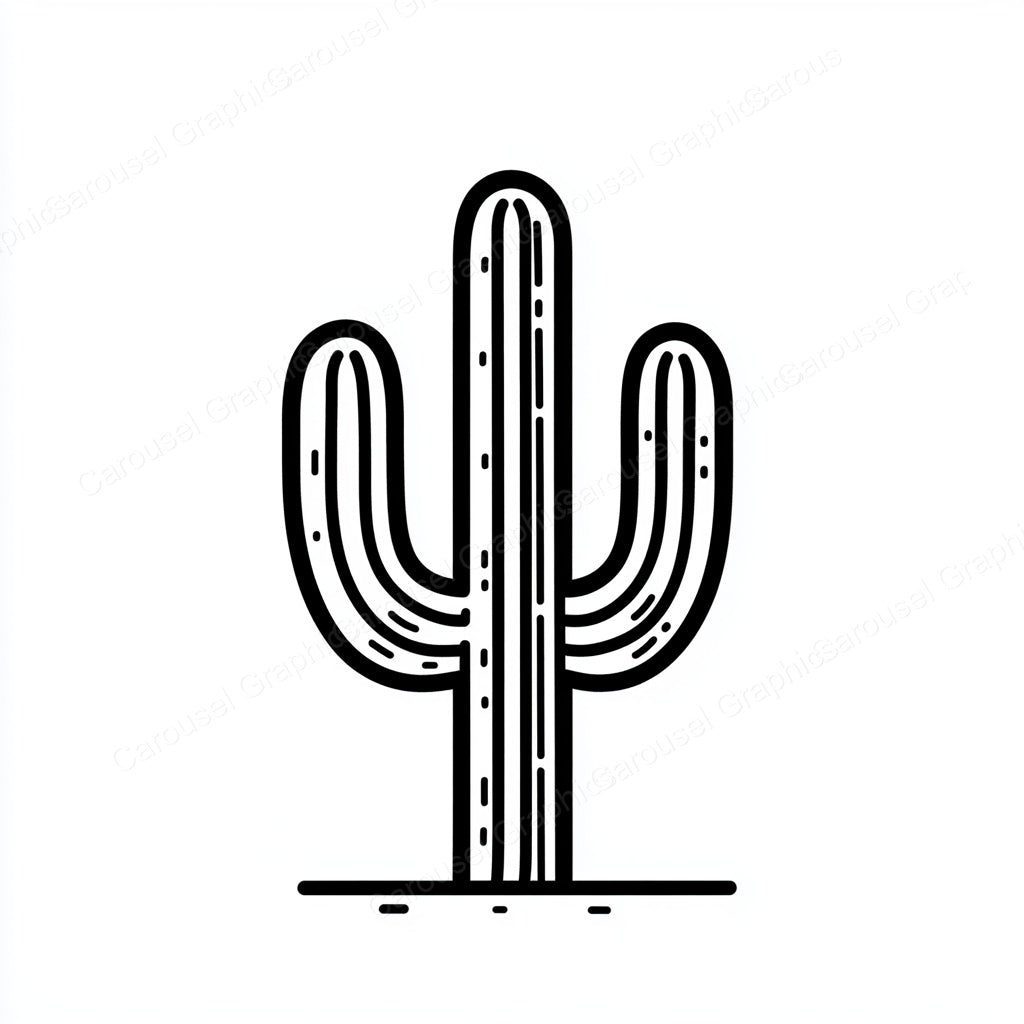 Cactus Vector Graphic preview