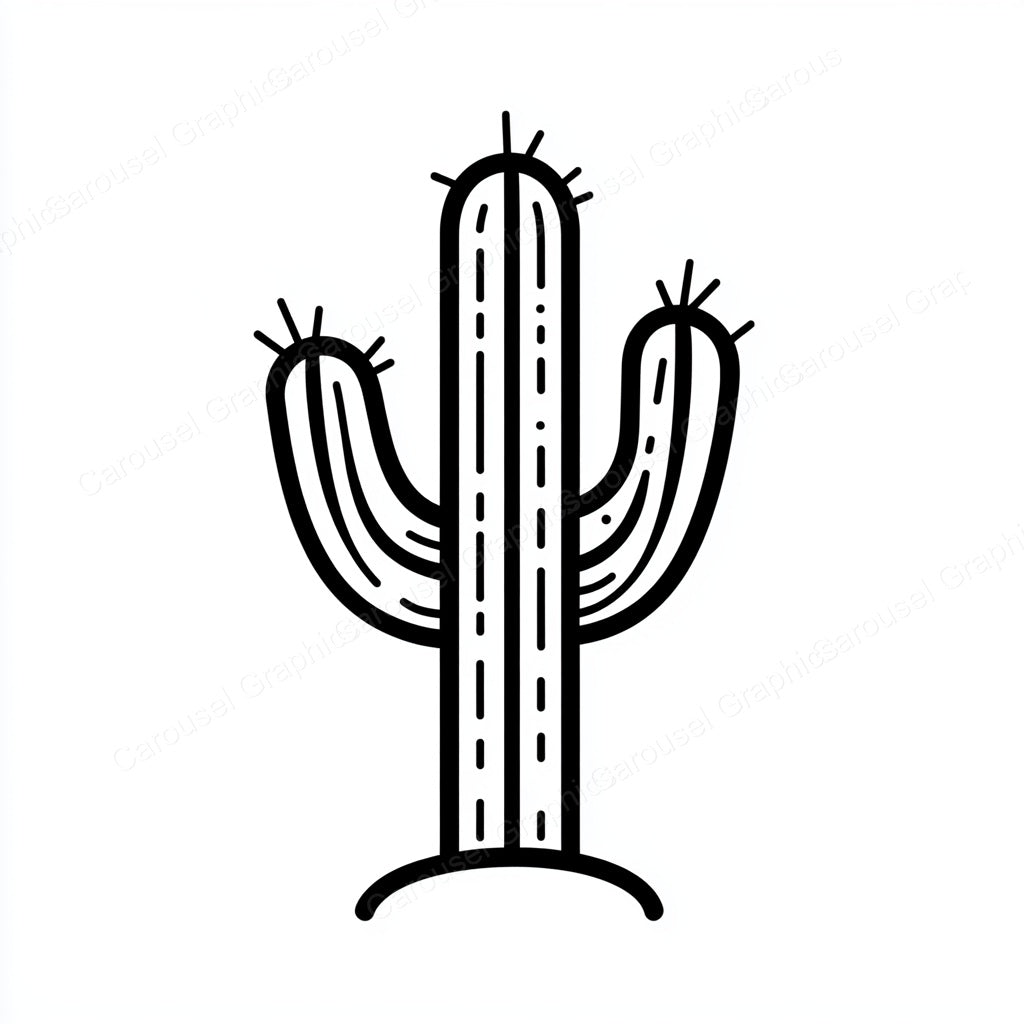 Cactus Vector Graphic preview