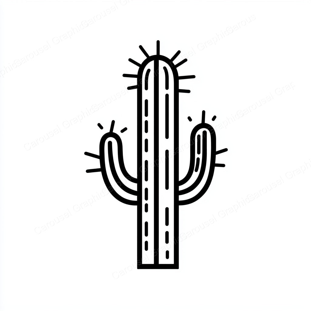 Cactus Vector Graphic preview