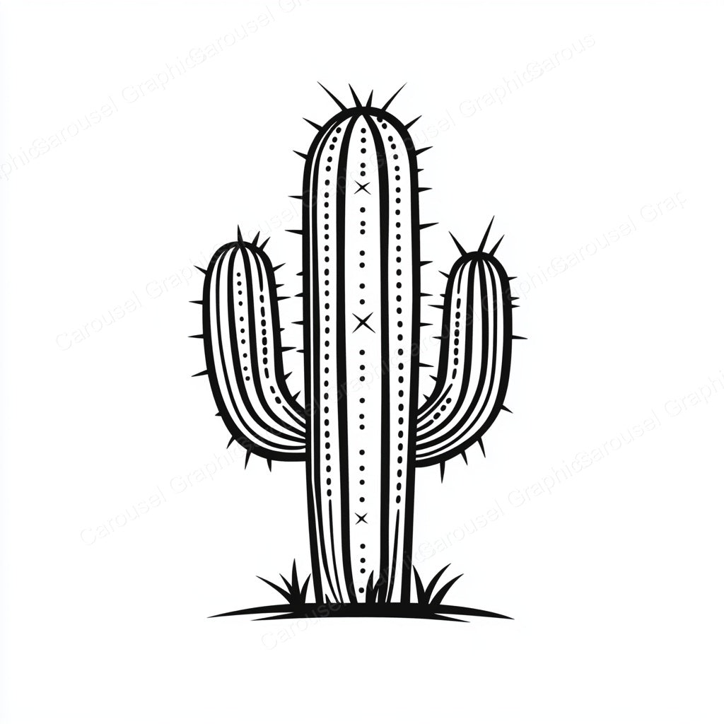 Cactus Vector Graphic preview