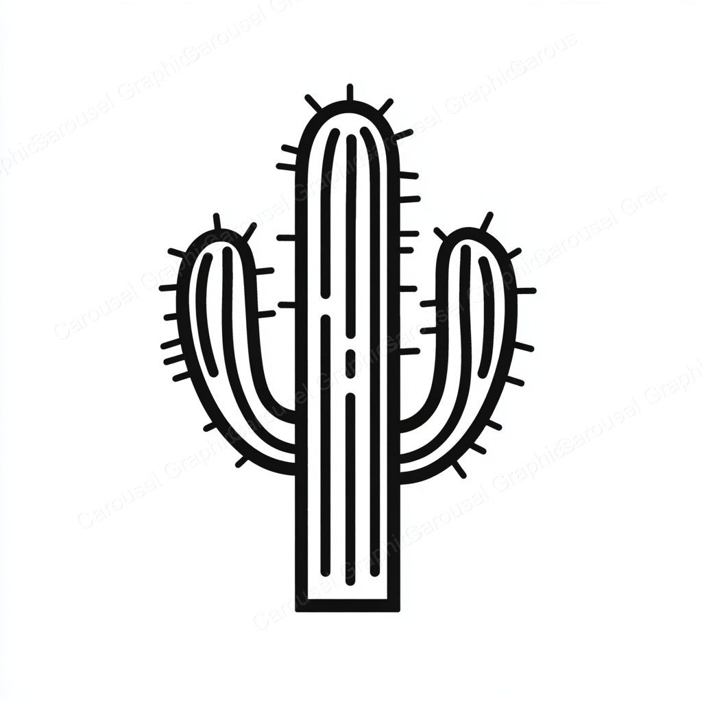 Cactus Vector Graphic preview