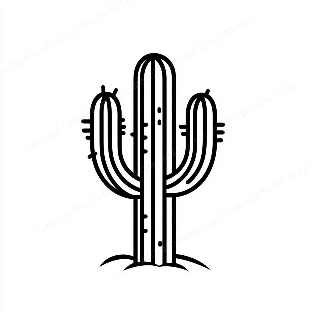 Cactus Vector Graphic preview