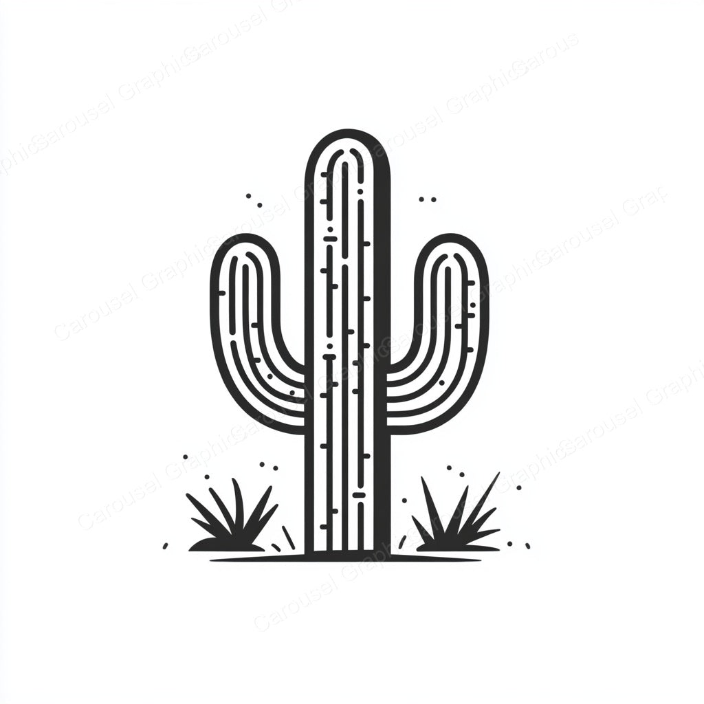 Cactus Vector Graphic preview