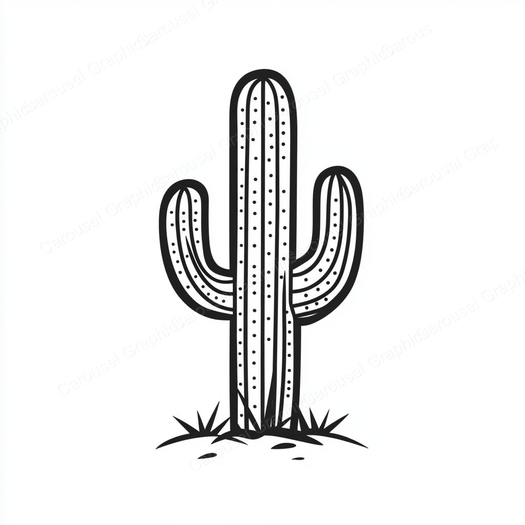 Cactus Vector Graphic preview