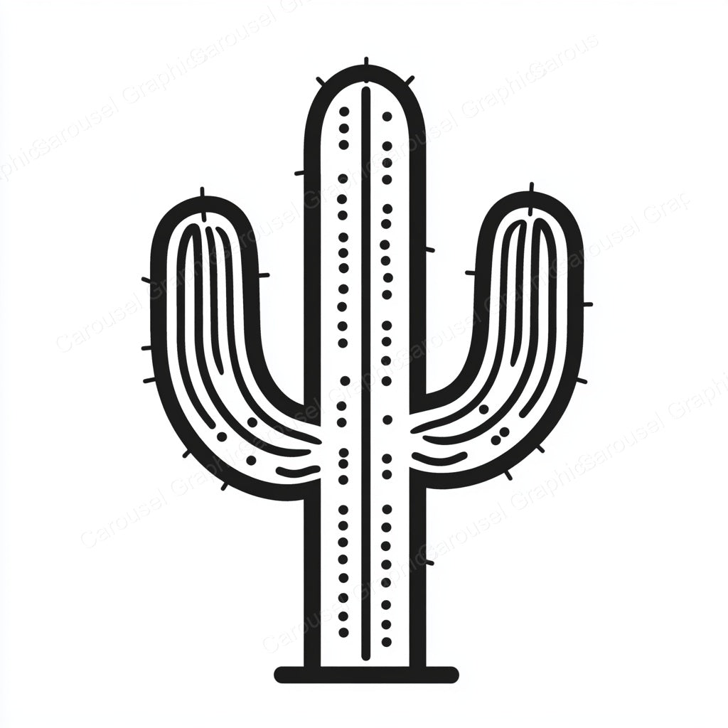 Cactus Vector Graphic preview