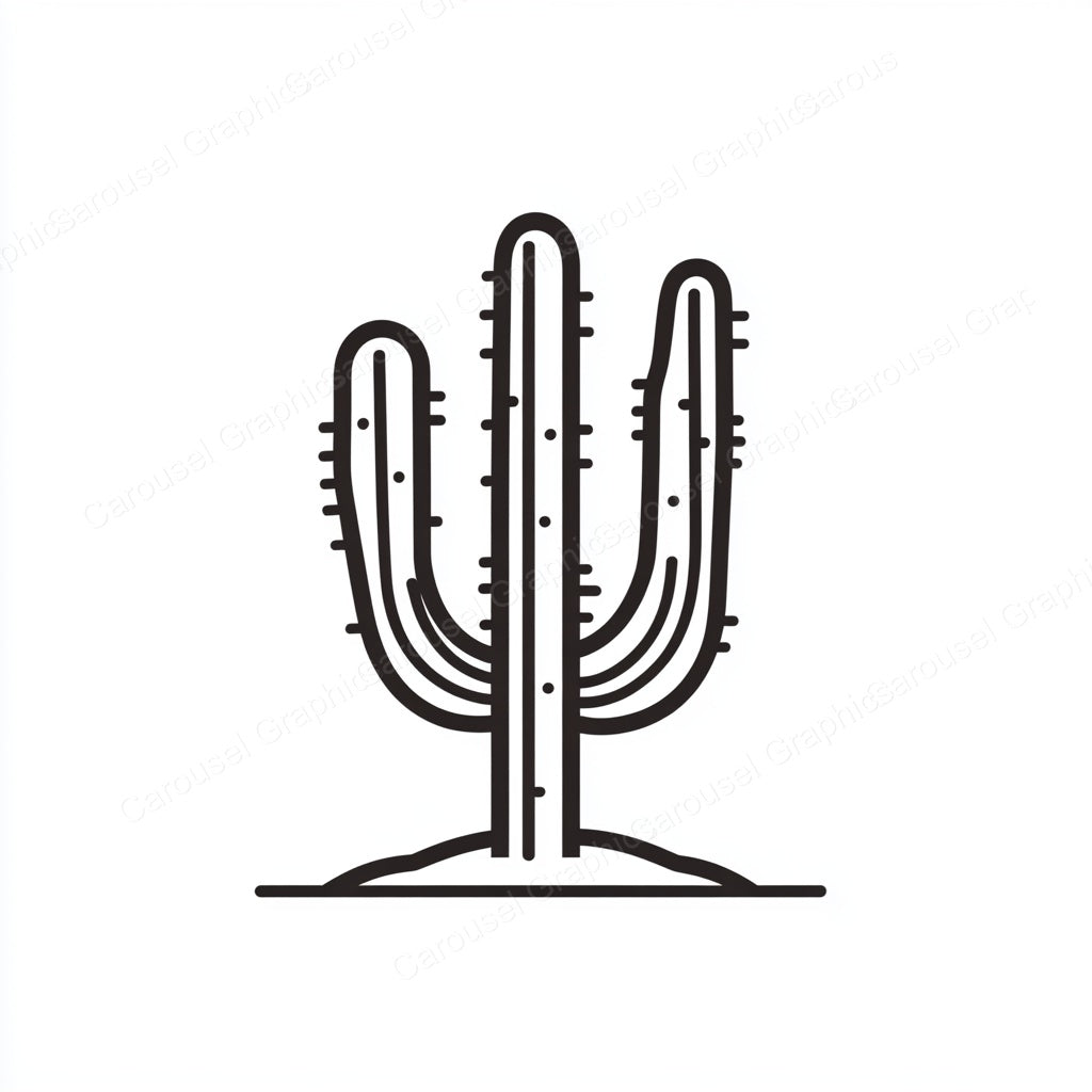 Cactus Vector Graphic preview