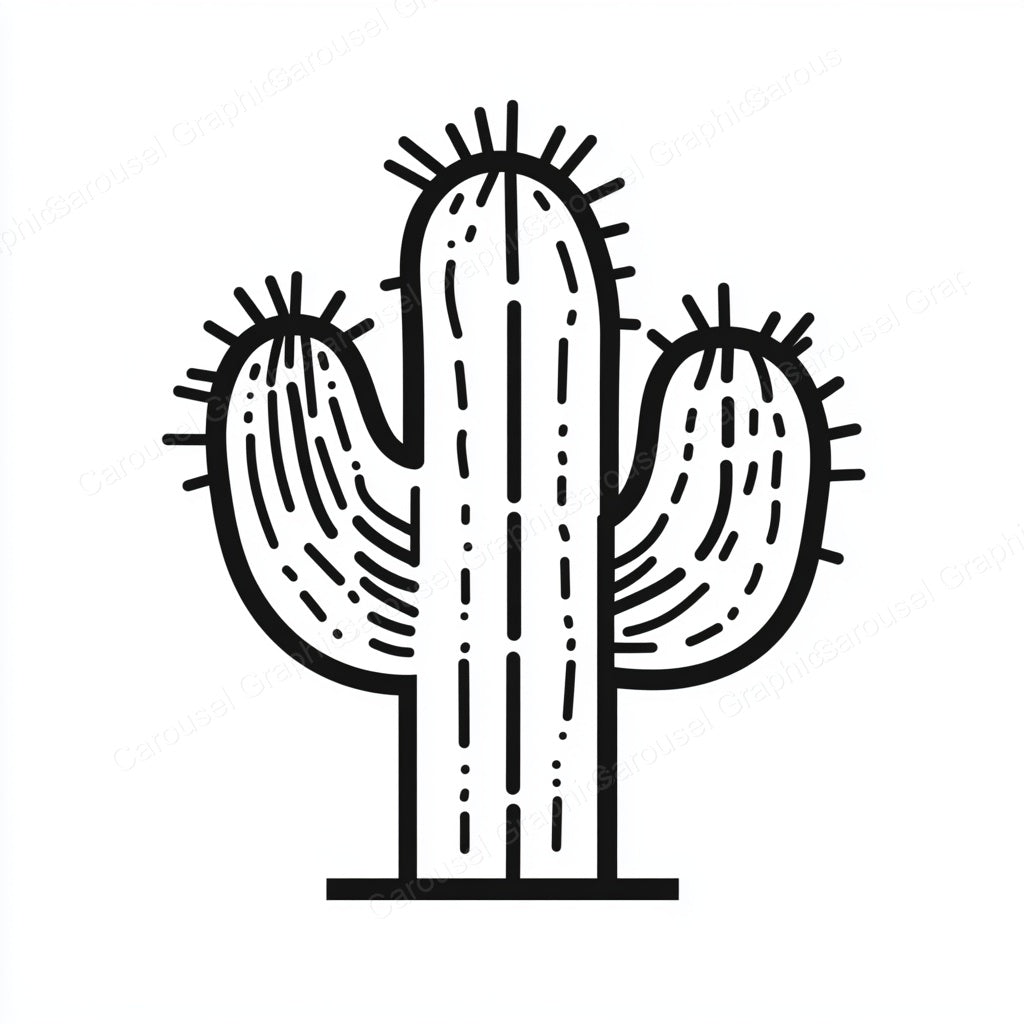 Cactus Vector Graphic preview