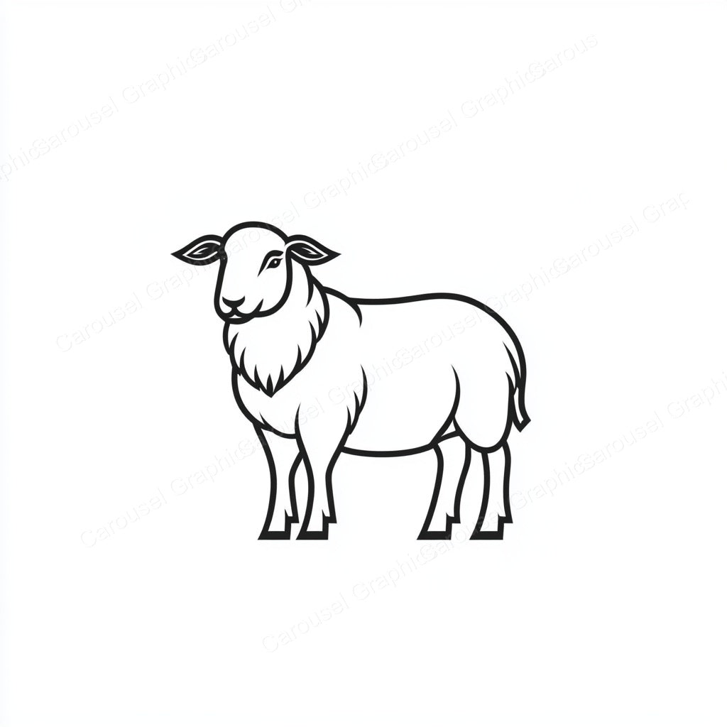 Sheep Vector Graphic preview