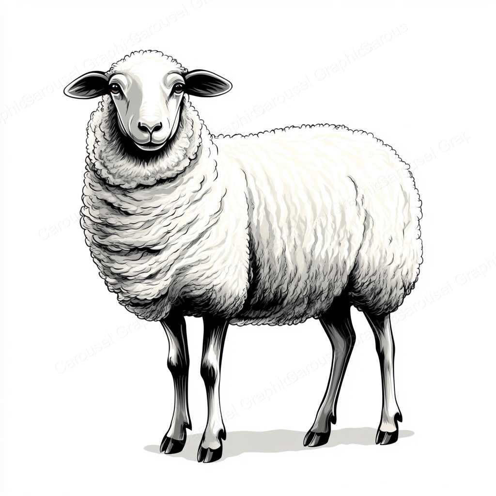 Sheep Vector Graphic preview