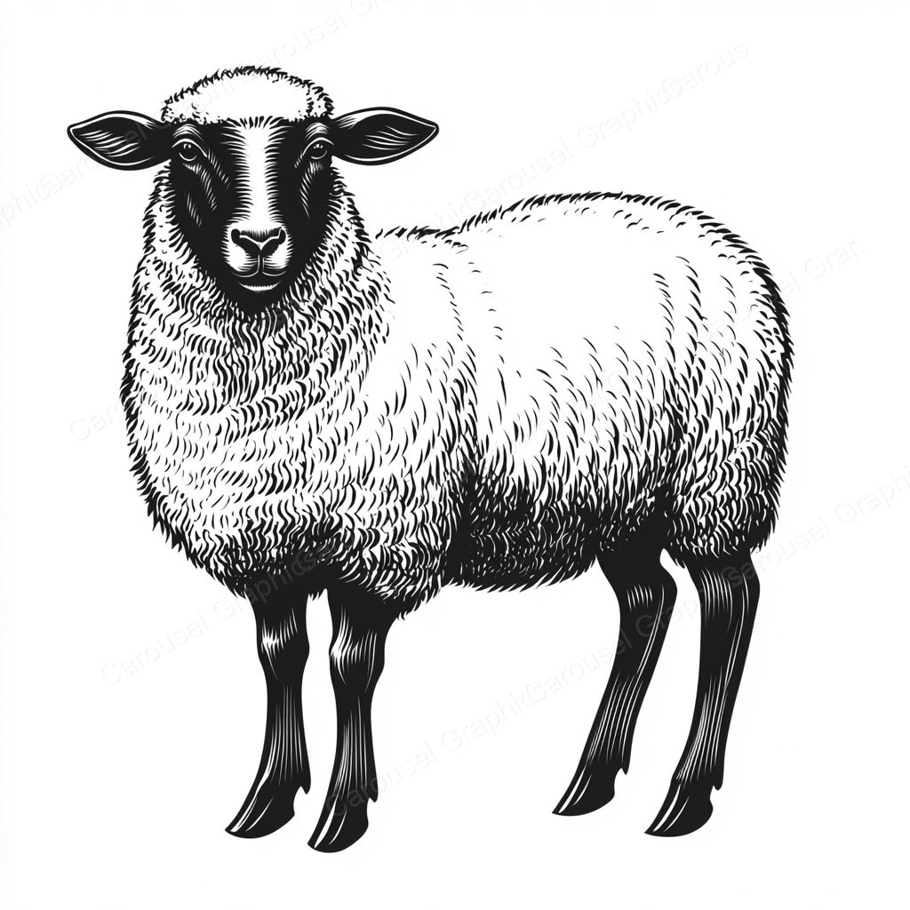 Sheep Vector Graphic preview