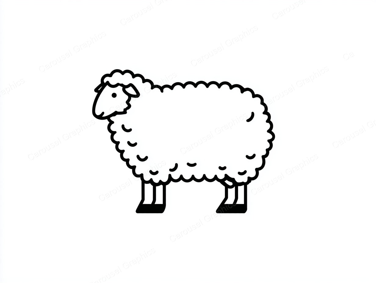 Sheep Vector Graphic preview